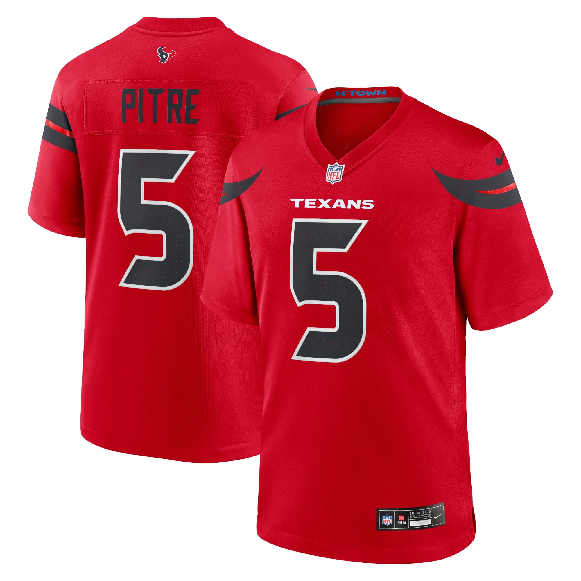 Jalen Pitre Houston Texans Nike Game Jersey - Navy