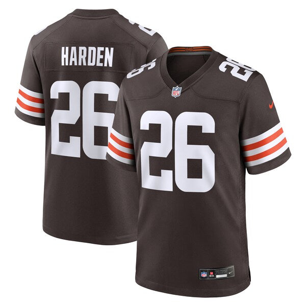 Myles Harden Cleveland Browns Nike Team Game Jersey -  Brown