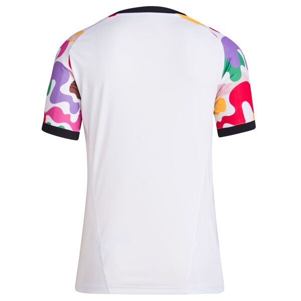 Sporting Kansas City adidas Women's 2024 Pride Pre-Match Top - White