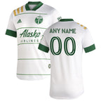 Portland Timbers adidas 2020 Secondary Custom Authentic Jersey - White