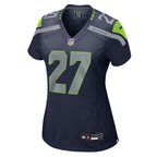Riq Woolen Seattle Seahawks Nike Women's Team Game Jersey -  College Navy/Neon Green/Navy/Royal