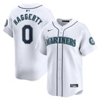 Sam Haggerty Seattle Mariners Nike Home Limited Player Jersey - White