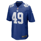 Matthew Adams New York Giants Nike Team Game Jersey -  Royal
