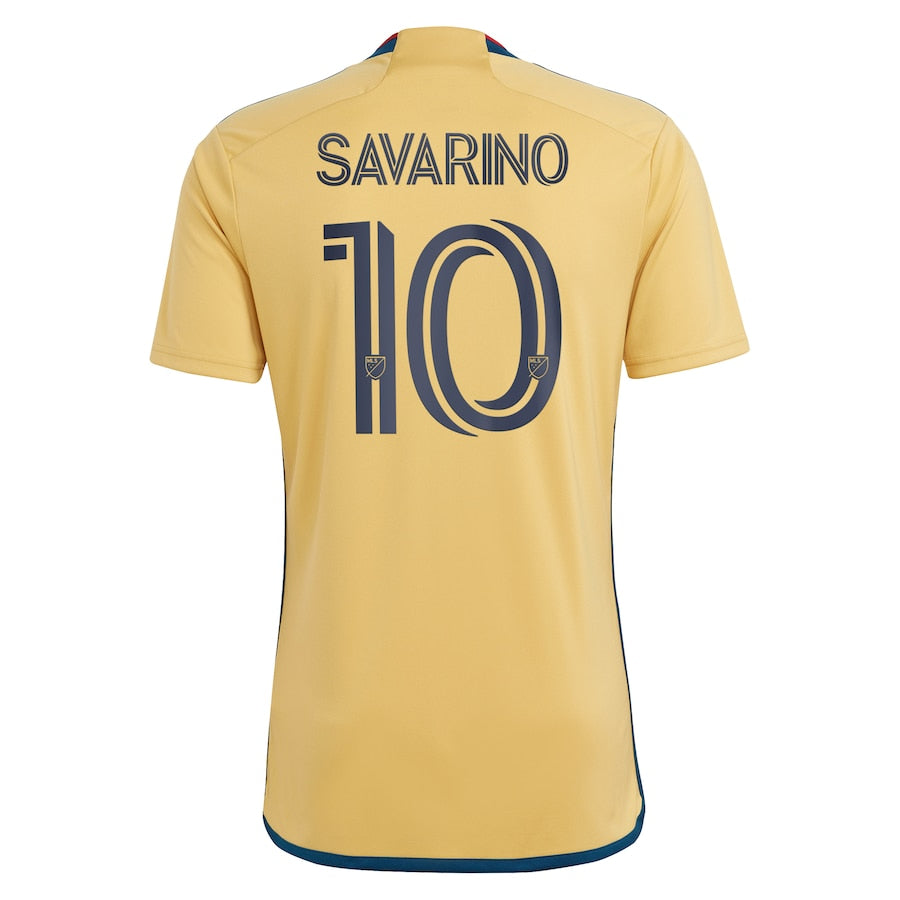 Jefferson Savarino Real Salt Lake adidas 2023 The Beehive State Kit Replica Player Jersey - Gold