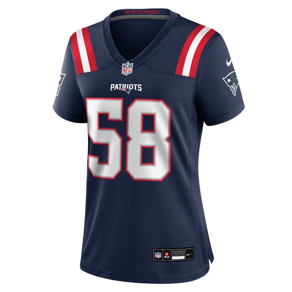 Marcus Harris New England Patriots Nike Women's Team Game Jersey -  Navy