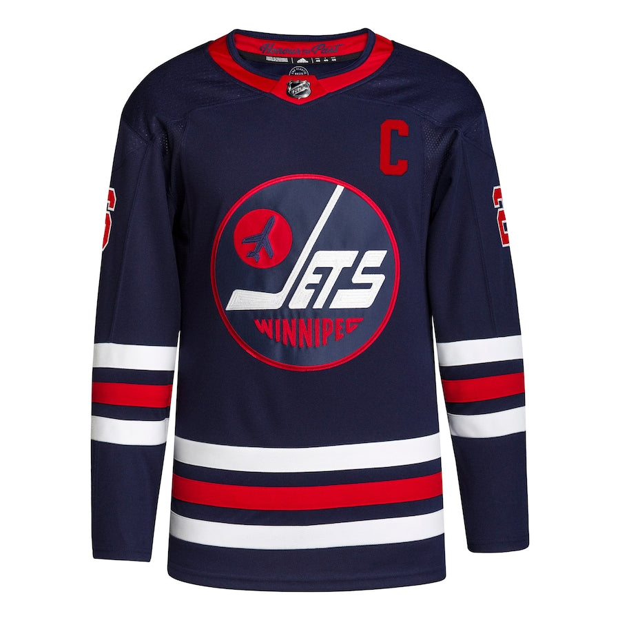 Blake Wheeler Winnipeg Jets adidas 2021/22 Alternate Primegreen Authentic Pro Player Jersey - Navy