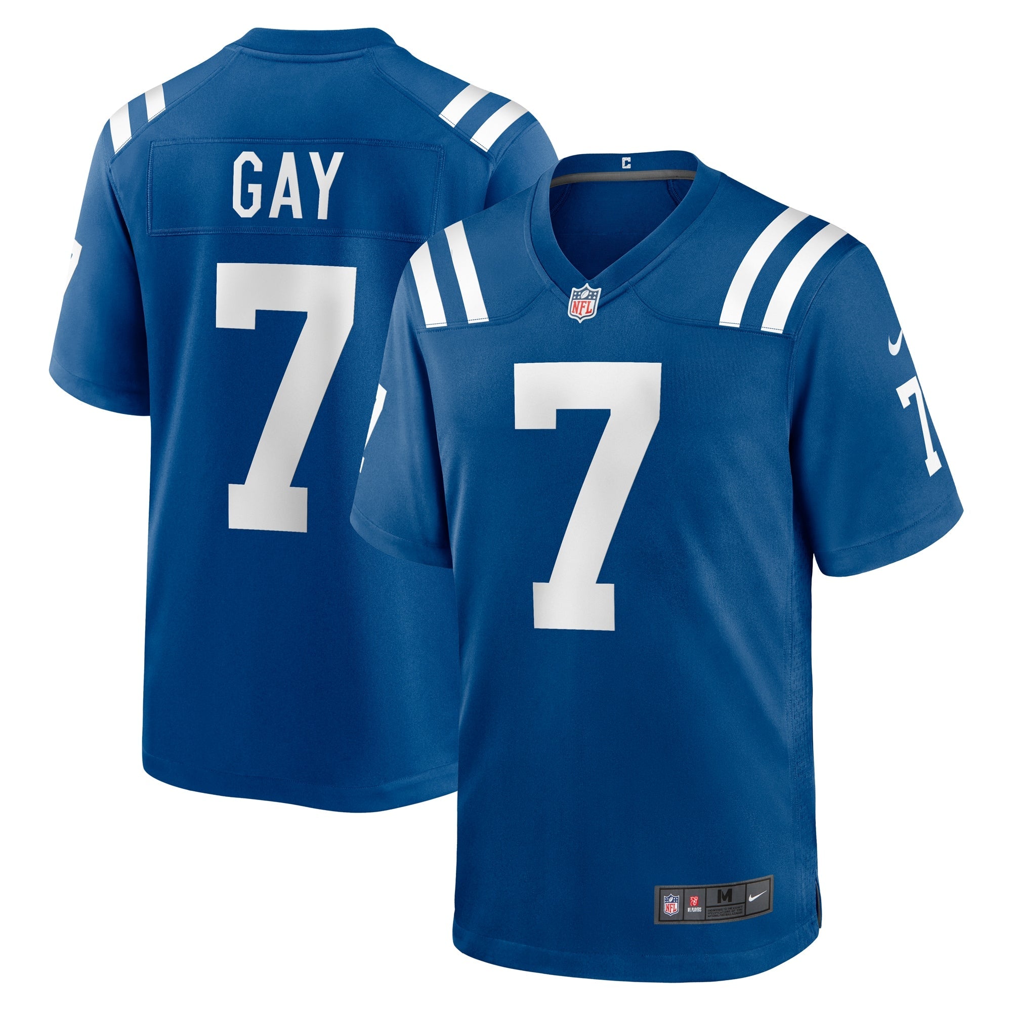 Matt Gay Indianapolis Colts Nike Indiana Nights Alternate Game Jersey - Royal/Royal