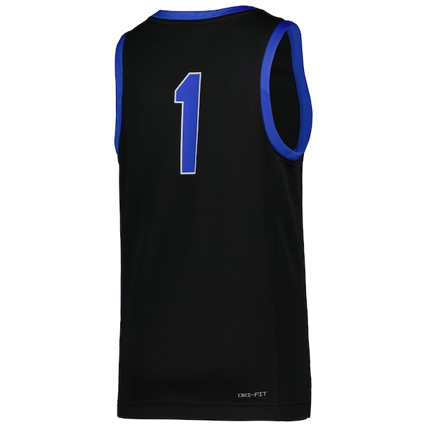 #1 Kentucky Wildcats Nike Youth Icon Replica Basketball Jersey - Black