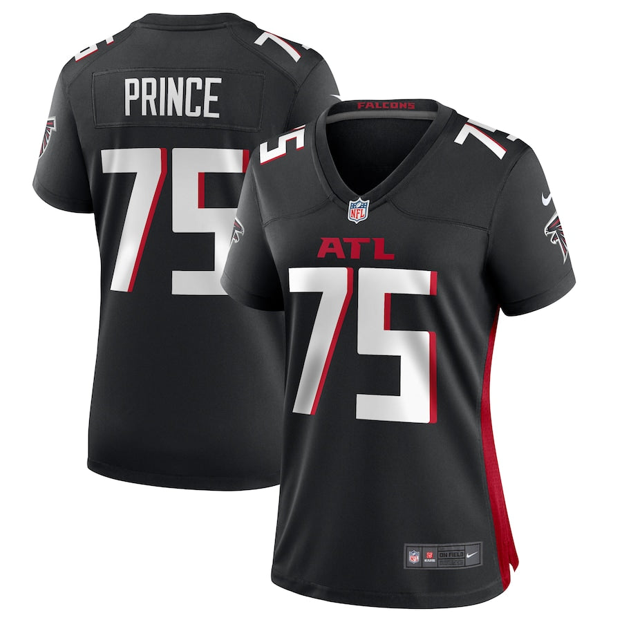 Isaiah Prince Atlanta Falcons Nike Women's Team Game Jersey -  Black