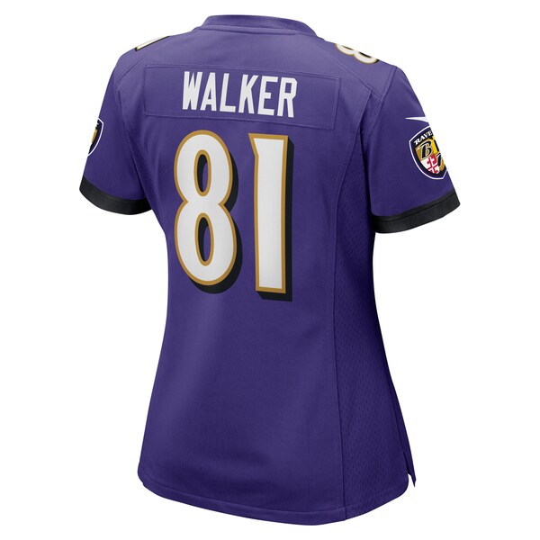 Devontez Walker Baltimore Ravens Nike Women's  Game Jersey -  Purple