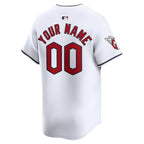 Cleveland Guardians Nike Youth Home Limited Custom Jersey - White