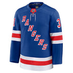 Igor Shesterkin New York Rangers  Home Premium Jersey - Blue/Navy