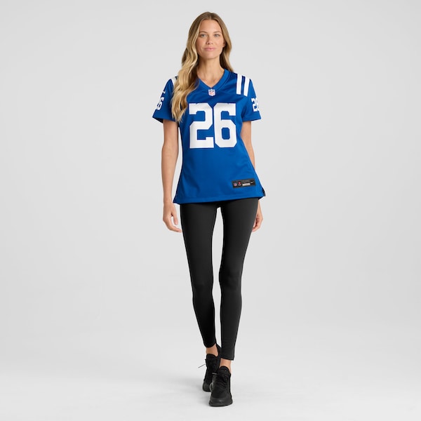 Khalil Herbert Indianapolis Colts Nike Women's Team Game Jersey -  Royal
