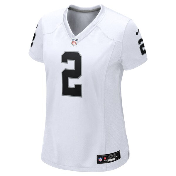 Ashton Jeanty Las Vegas Raiders Nike Women's  Game Jersey -  White/Black