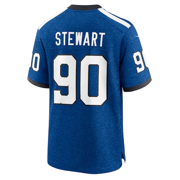 Grover Stewart Indianapolis Colts Nike Indiana Nights Alternate Game Jersey - Royal/Royal