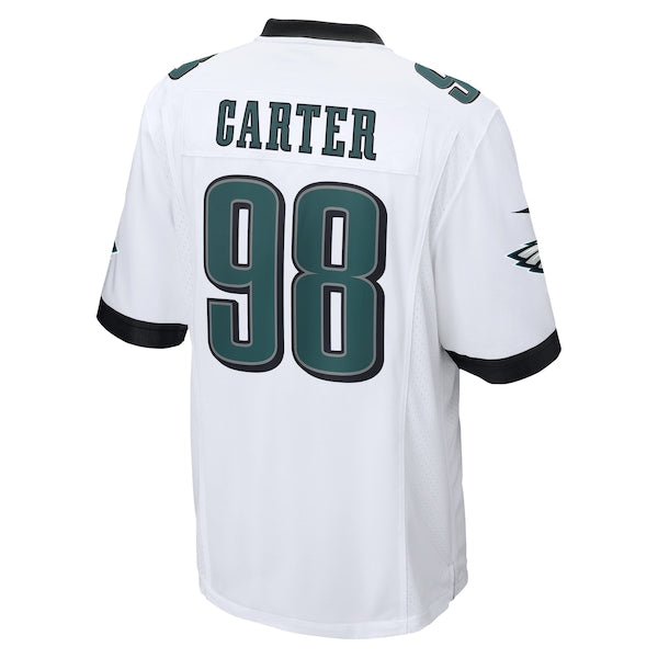 Jalen Carter Philadelphia Eagles Nike  Game Jersey -  White/Black