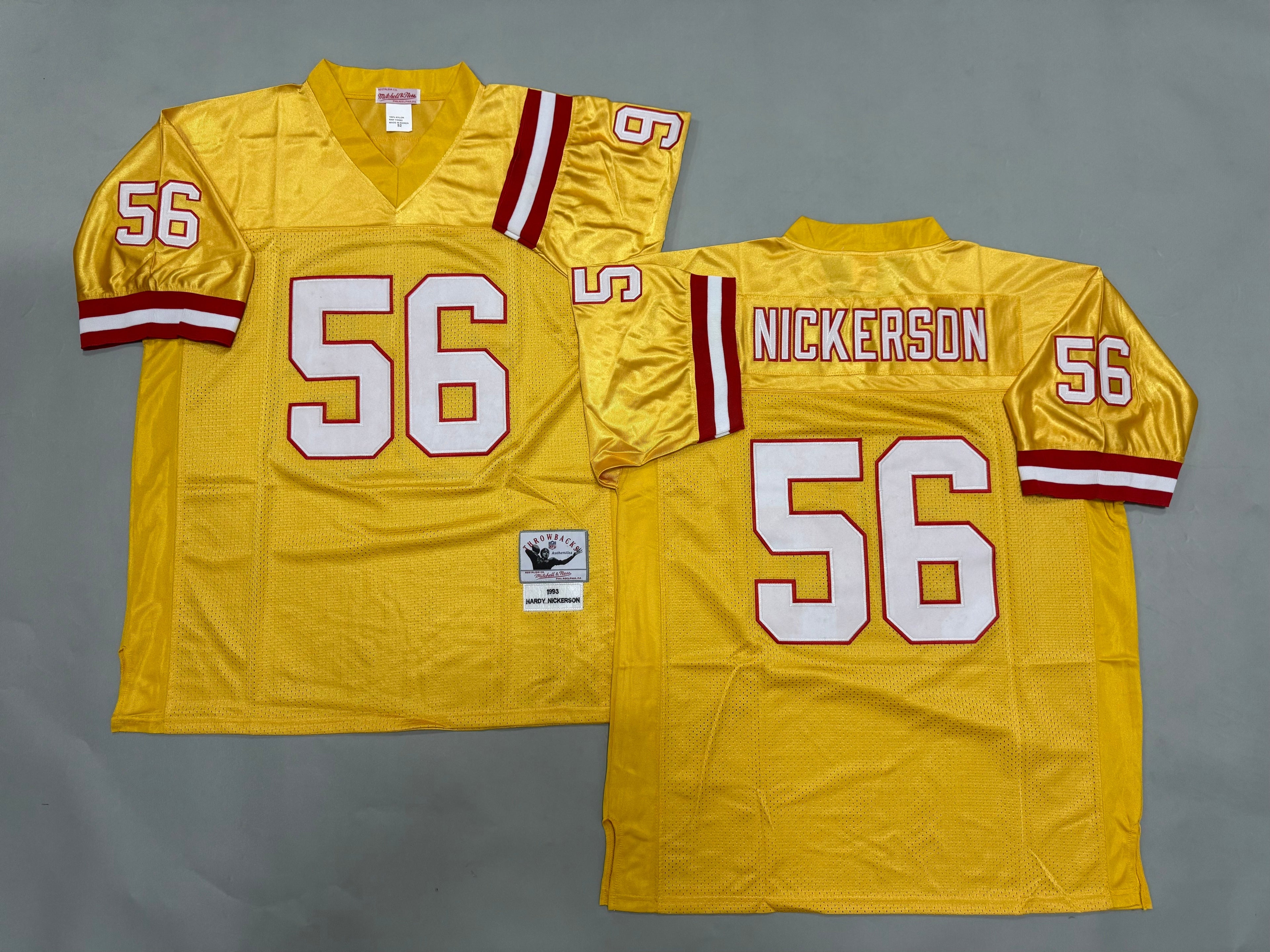 Hardy Nickerson Tampa Bay Buccaneers Authentic Throwback Retired Player Jersey