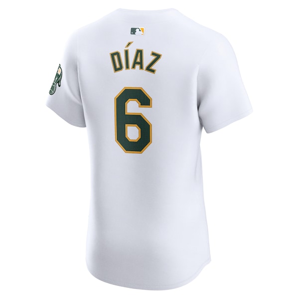 Aledmys Diaz Oakland Athletics Nike Home Elite Player Jersey - White