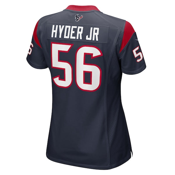 Kerry Hyder Jr. Houston Texans Nike Women's  Game Jersey -  Navy