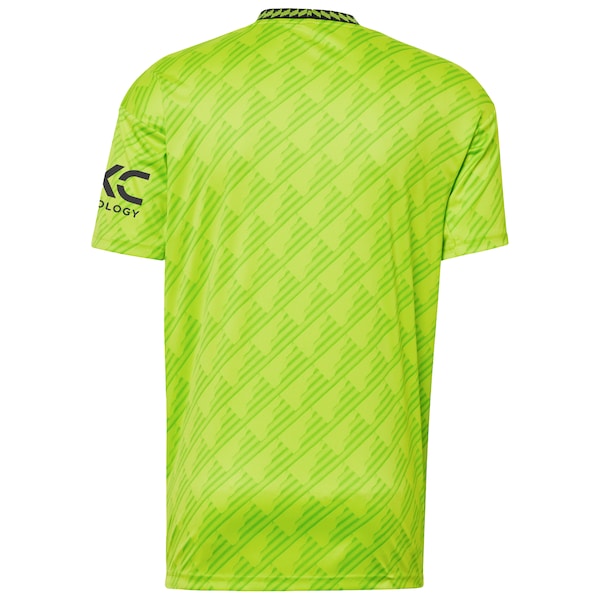 Manchester United adidas 2022/23 Third Replica Jersey - Neon Green