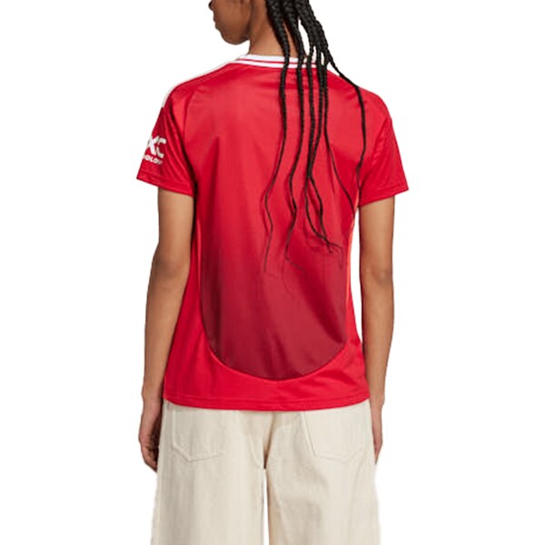 Manchester United adidas Women's 2024/25 Home Replica Jersey - Red
