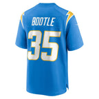 Dicaprio Bootle Los Angeles Chargers Nike Team Game Jersey -  Powder Blue