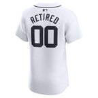 Detroit Tigers Nike Home Elite Pick-A-Player Retired Roster Jersey - White
