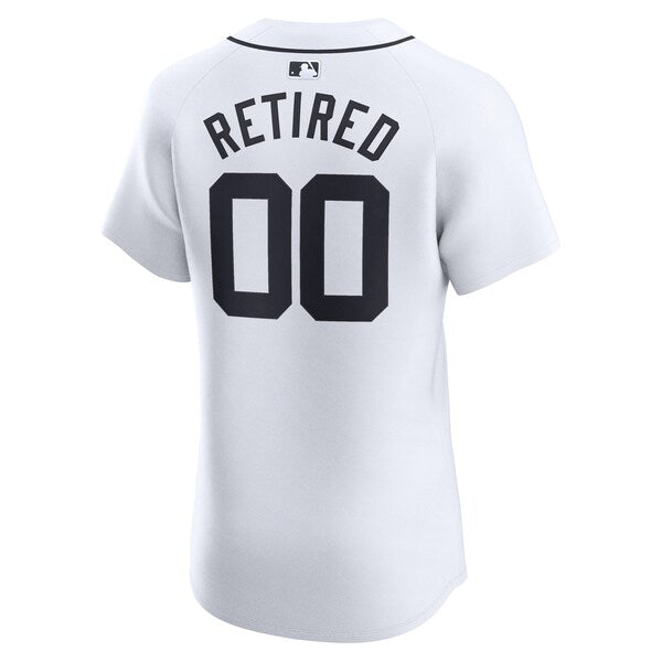 Detroit Tigers Nike Home Elite Pick-A-Player Retired Roster Jersey - White