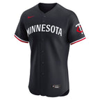 Minnesota Twins Nike Alternate 2 Elite Jersey - Navy/White
