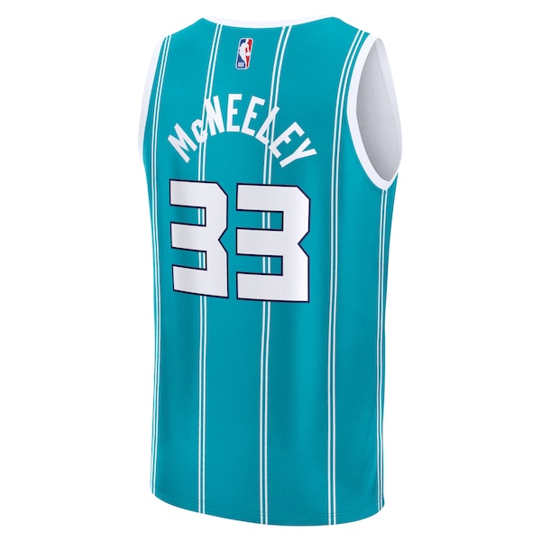 Liam McNeeley Charlotte Hornets  Youth Fast Break Replica Jersey - Teal - Icon Edition