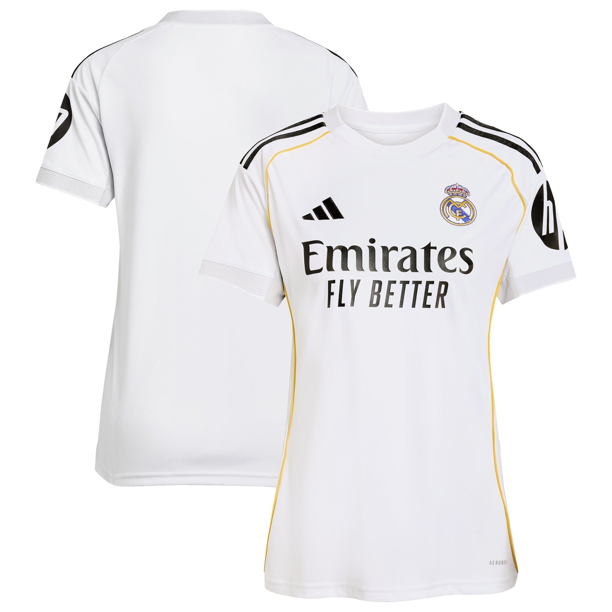 Los Merengues adidas Women's 2025/26 Away Replica Jersey - Blue/White