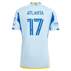 Atlanta United FC adidas 2024 The Resurgens Kit Authentic Jersey - Light Blue