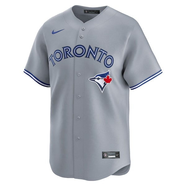 Toronto Blue Jays Nike Away Limited Jersey - Gray