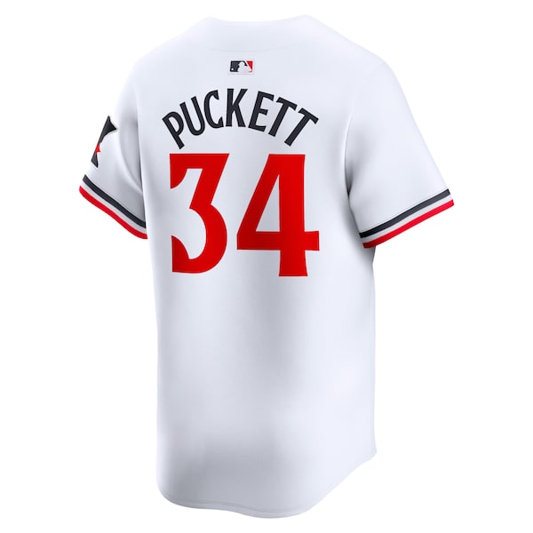 Kirby Puckett Minnesota Twins Nike Home Limited Player Jersey - White