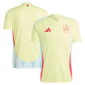 Spain National Team adidas 2024 Away Replica Jersey - Yellow