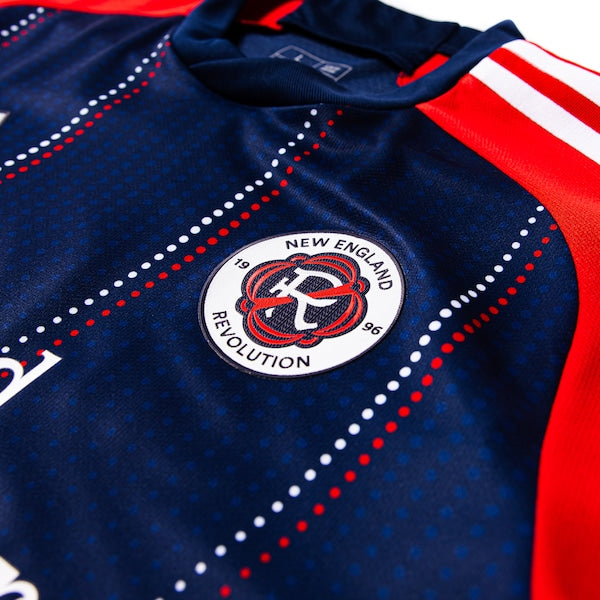 New England Revolution adidas 2024 Boston Tea Party Authentic Custom Jersey – Navy
