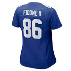Thomas Fidone II New York Giants Nike Women's Team Game Jersey -  Royal