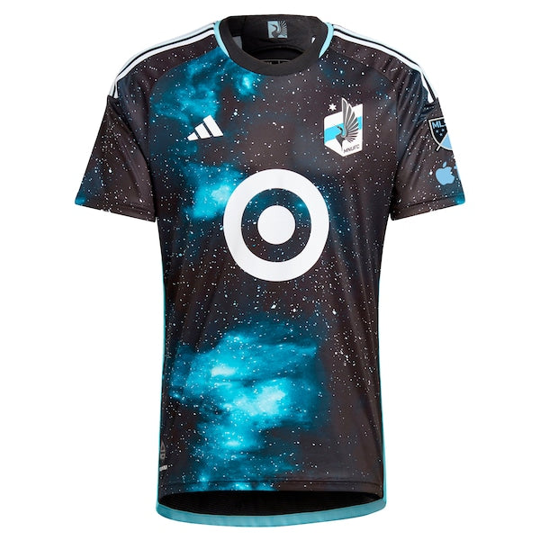 Jeong Sang-bin Minnesota United FC adidas 2024 Starry Night Authentic Player Jersey - Black