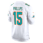 Jaelan Phillips Miami Dolphins Nike  Game Jersey -  White/Aqua