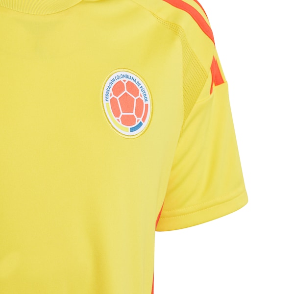 Colombia National Team adidas Youth 2024 Home Replica Jersey - Yellow