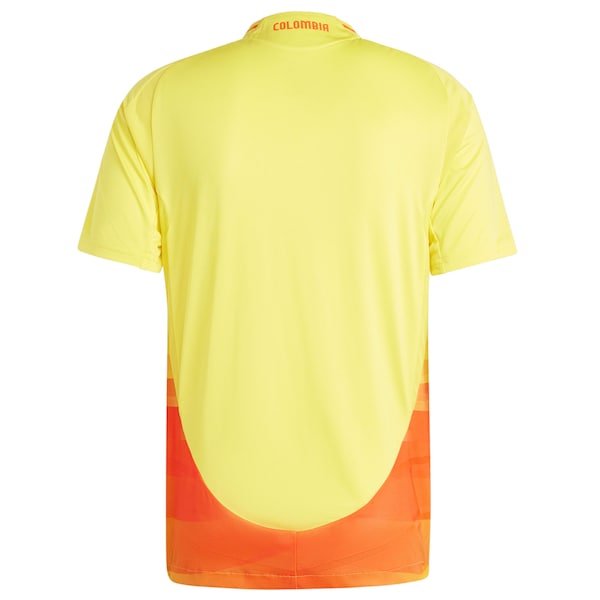 Colombia National Team adidas 2024 Home Authentic Jersey - Yellow