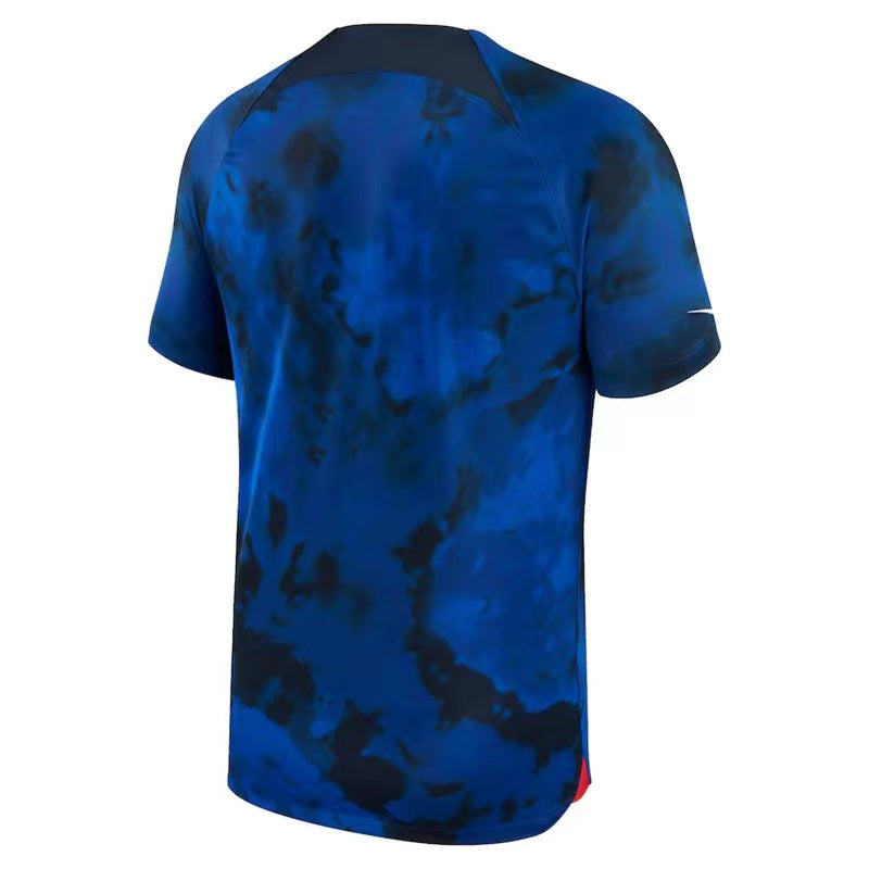 Custom USMNT Nike 2022/23 Away Authentic Jersey - Blue