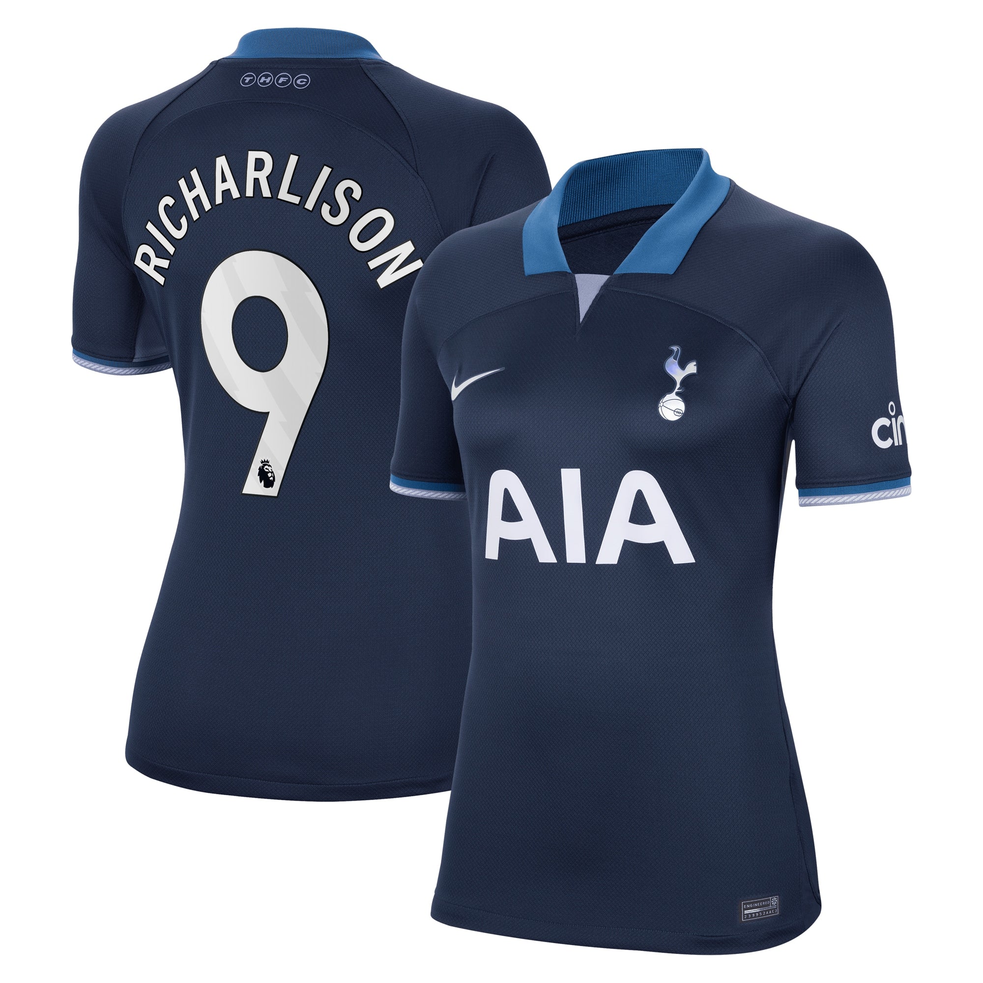 Richarlison Tottenham Hotspur Nike Women's Home 2023/24 Replica Player Jersey - White/Navy/Tan