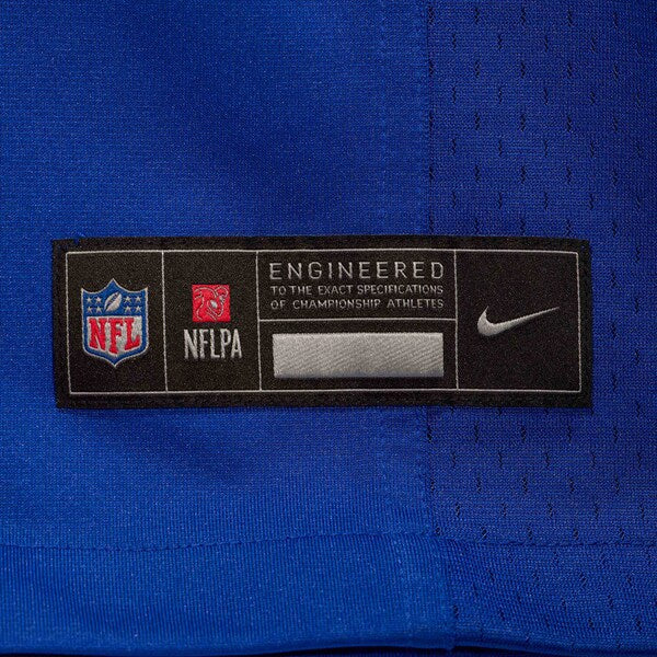 T.J. Sanders Buffalo Bills Nike Team Game Jersey -  Royal