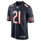 Travis Homer Chicago Bears Nike Team Game Jersey -  Navy