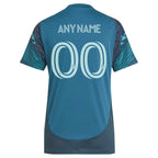 Seattle Sounders FC adidas Women's 2025 The Salish Sea Kit Replica Custom Jersey - Blue