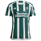 Harry Maguire Manchester United adidas 2023/24 Away Replica Player Jersey - Green/Red