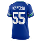 Brian Bosworth Seattle Seahawks Nike Women's Throwback Retired Player Game Jersey - Royal/Navy