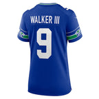 Kenneth Walker III Seattle Seahawks Nike Women's Alternate 2 50th Season Game Jersey - Royal/College Navy