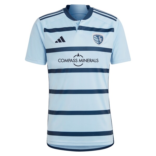 Daniel Salloi Sporting Kansas City adidas 2024 Hoops 4.0 Replica Player Jersey - Light Blue